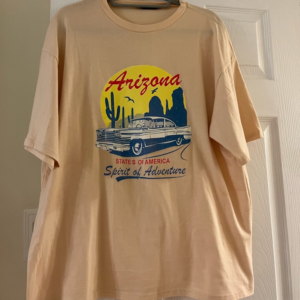 Oversized Vintage Looking Tee